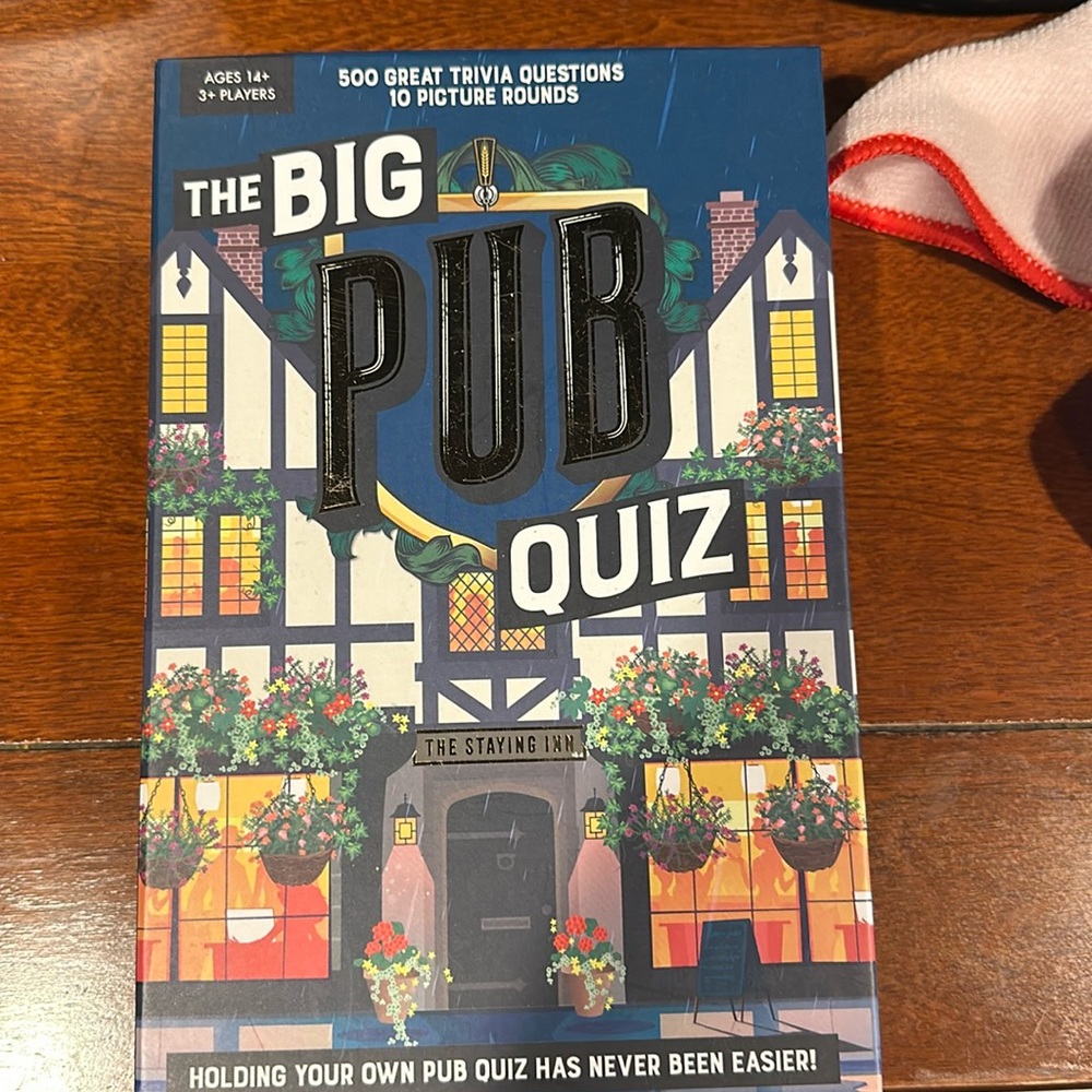 Professor Puzzle The Big Pub Quiz Game